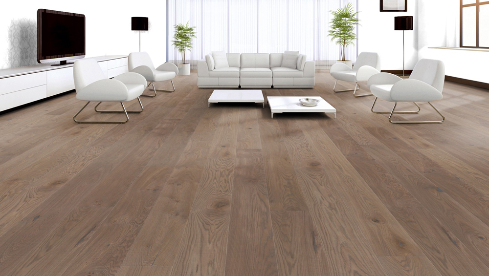 WEITZER WP CHARISMA EINBALTT Eiche Auster wild gefast reliefgehobelt